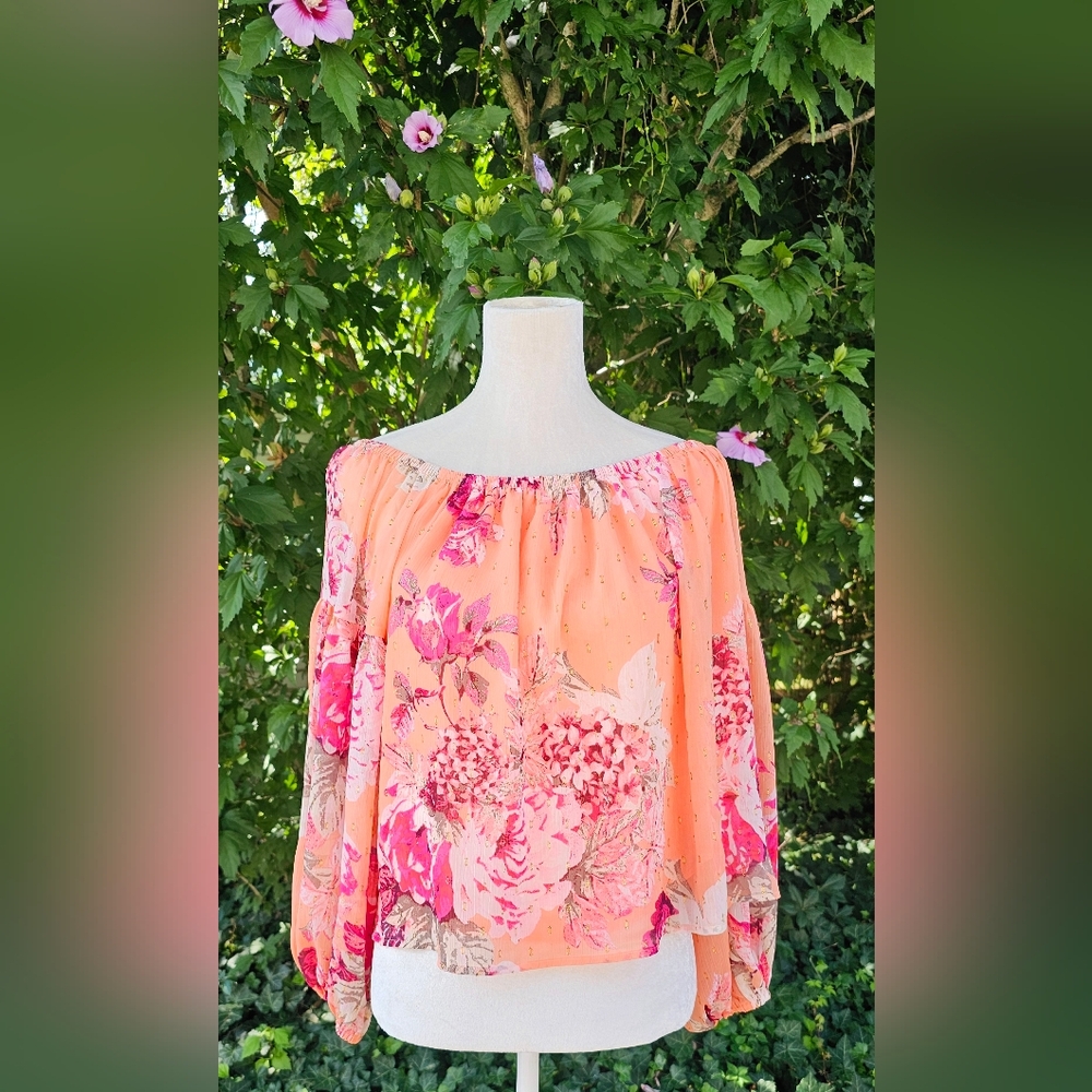 Express Off the Shoulder Blouse - Picture 1 of 6